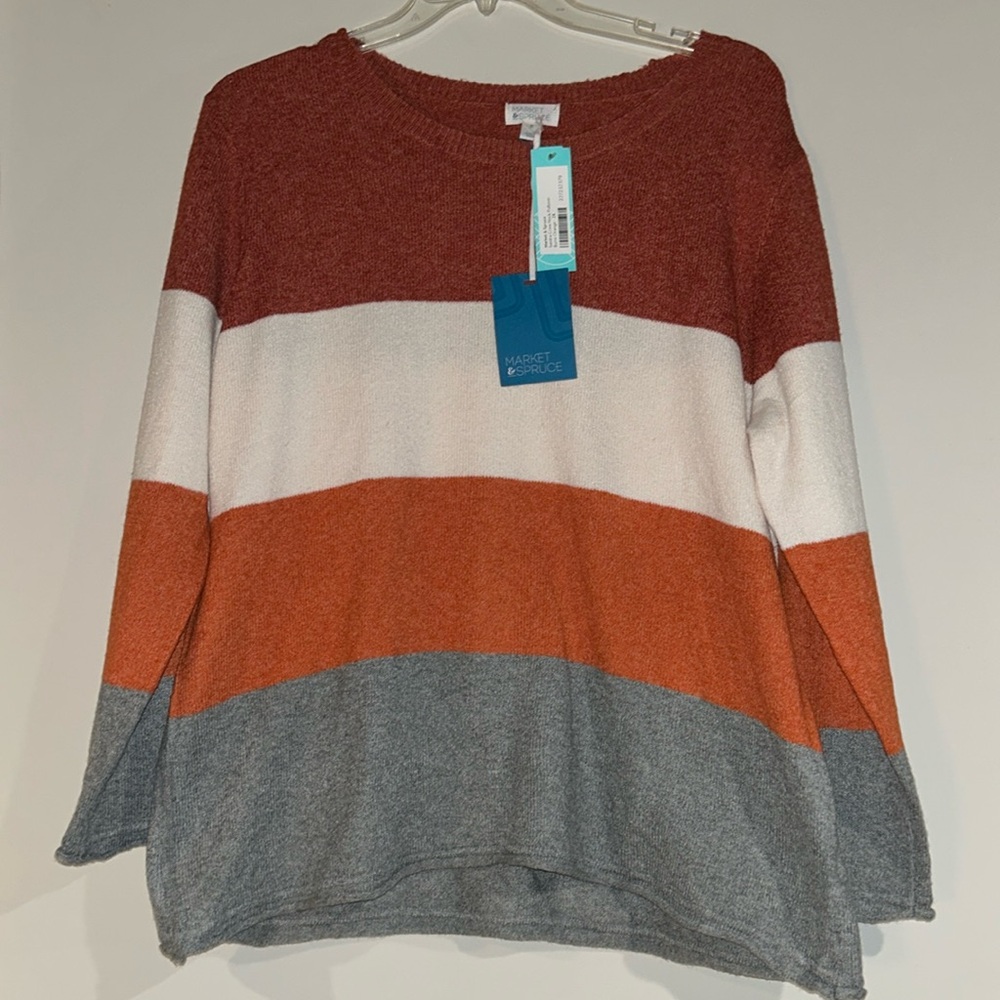 NWT Market & Spruce Crew Neck Pullover Sweater from Stitch Fix